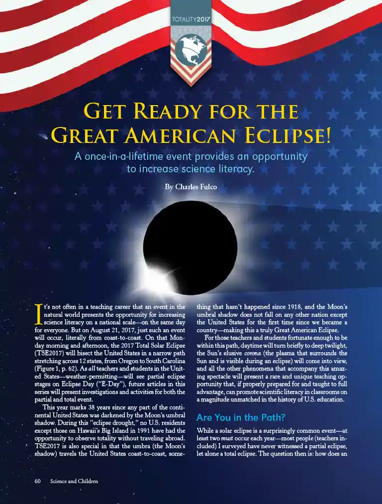 Get Ready for the Great American Eclipse - Poster